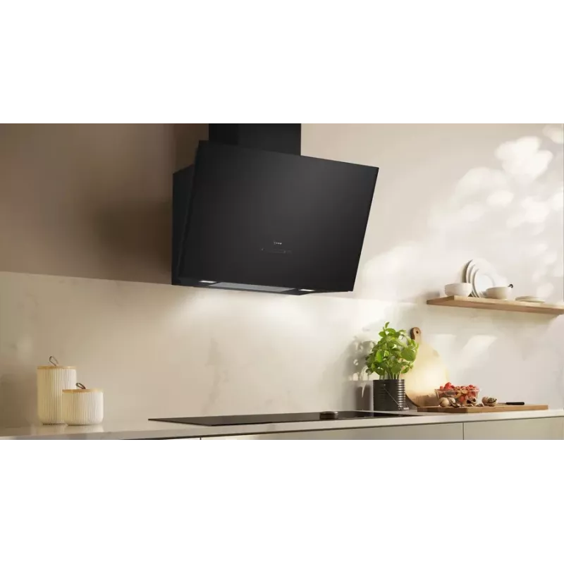 Neff D88IAN2S0 tvaika nosūcējs pie sienas stiprināms melns 915 m³/h