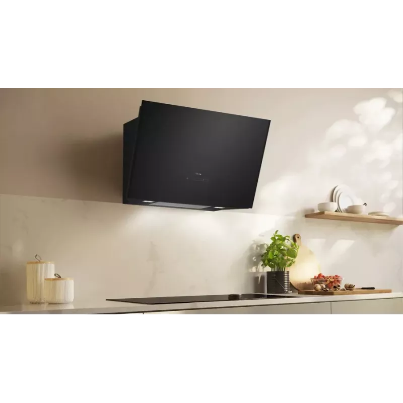 Neff D88IAN2S0 tvaika nosūcējs pie sienas stiprināms melns 915 m³/h