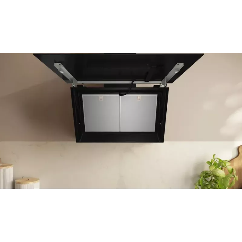 Neff D88IAN2S0 tvaika nosūcējs pie sienas stiprināms melns 915 m³/h