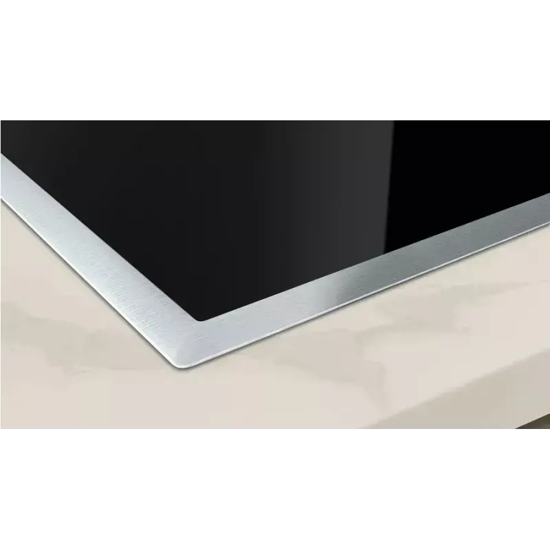 NEFF BX16B virtuves iekārtu komplekts — Zonas indukcijas plīts (4 zonas) + Elektriskā cepeškrāsns (71 L), Stikla keramika, Melns