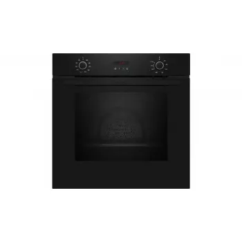 NEFF BX48PB virtuves iekārtu komplekts — Zonas indukcijas plīts (4 zonas) un elektriskā cepeškrāsns (71 L), stikla keramikas virsma, melna