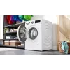 Bosch Serie 4 WNA13441 veļas mazgājamā mašīna ar žāvētāju Brīvstāvoša Priekšpusē ielādējama Balta