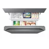 Blakus novietojams ledusskapis Samsung RF50C530ES9 Brīvstāvošs French door Nerūsējošais tērauds 495 L, Ledusskapis 330 L / Saldētava 165 L