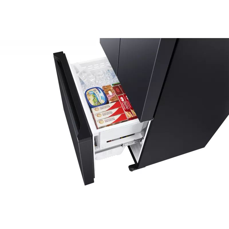 Samsung RF50C530EB1 side-by-side ledusskapis Brīvstāvošs Antracīta