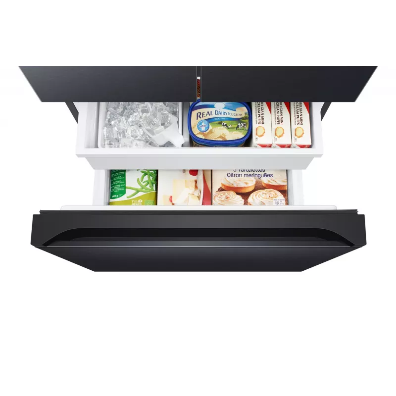 Samsung RF50C530EB1 side-by-side ledusskapis Brīvstāvošs Antracīta