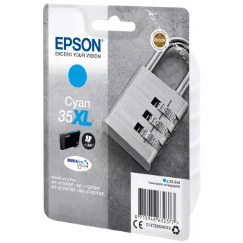 Kārtridžs Epson Padlock Singlepack ciāna 35XL DURABrite Ultra tintes