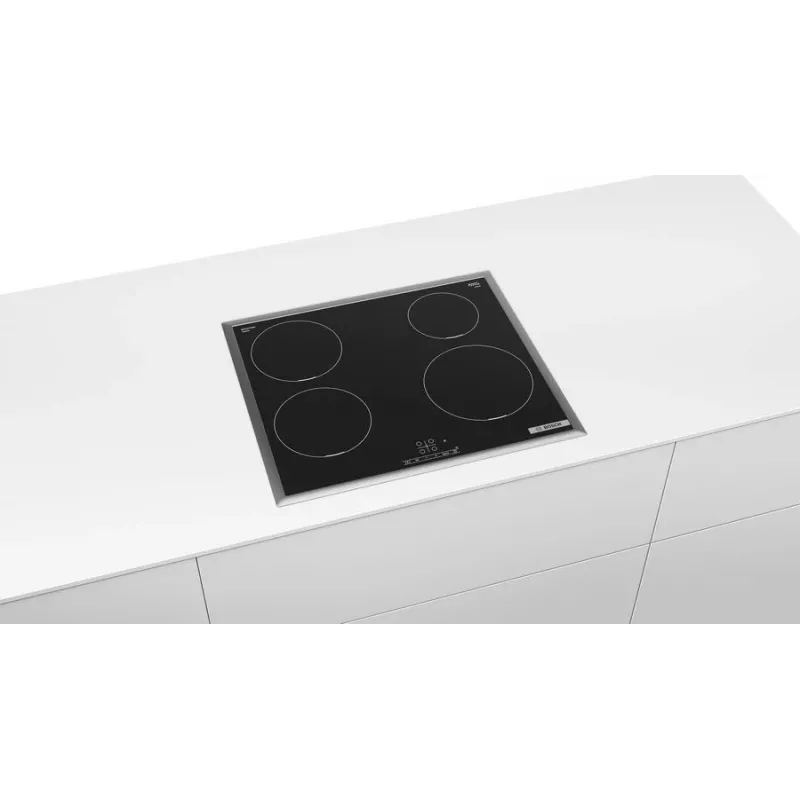 Bosch Serie 4 PIE645BB5E plīts melns iebūvējams 60 cm zonu indukcijas plīts 4 zona(s)