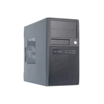 Chieftec CT-04B-OP datora korpuss Mini Tower melns