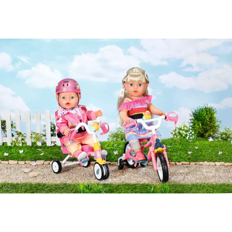 BABY born Trike leļļu velosipēda komplekts