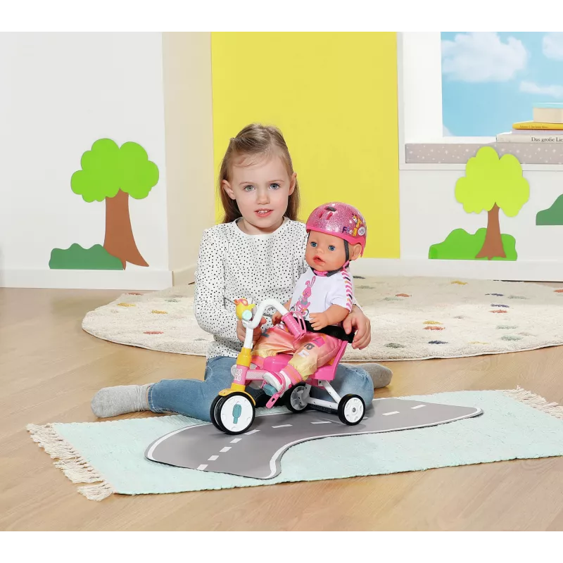 BABY born Trike leļļu velosipēda komplekts