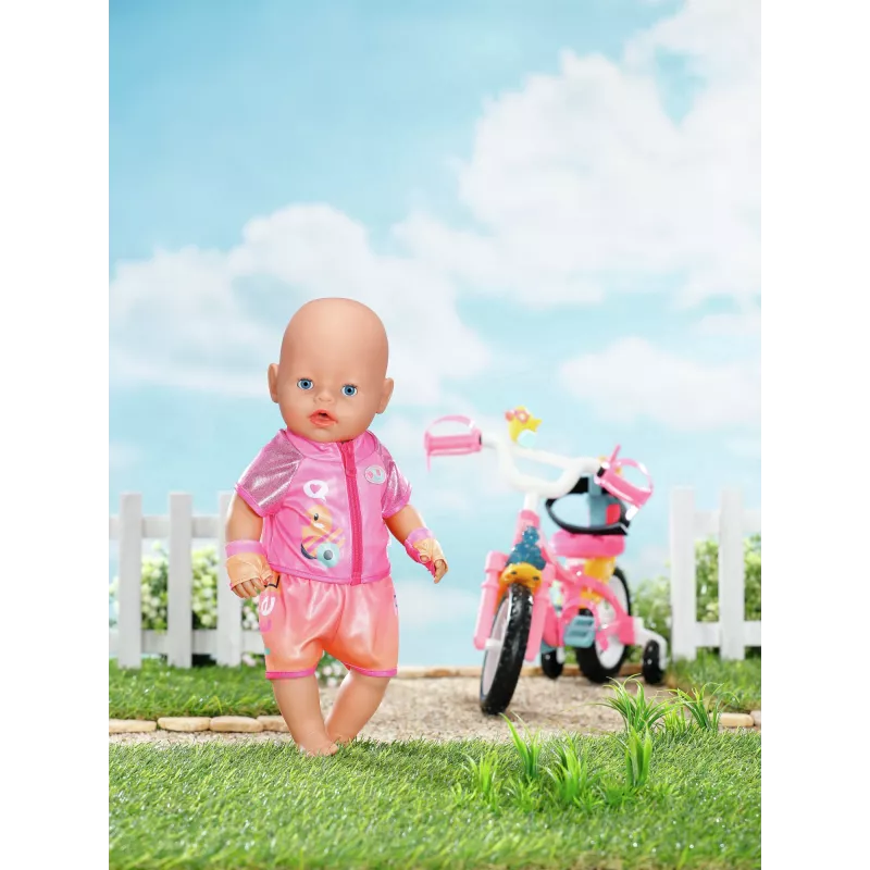 BABY born velobrauciena tērps 43cm leļļu drēbīšu komplekts