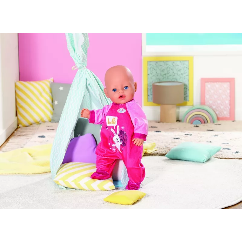 Leļļu kombinezons BABY born 832646 — salokāms leļļu apģērbs, ieteicamais vecums 3+