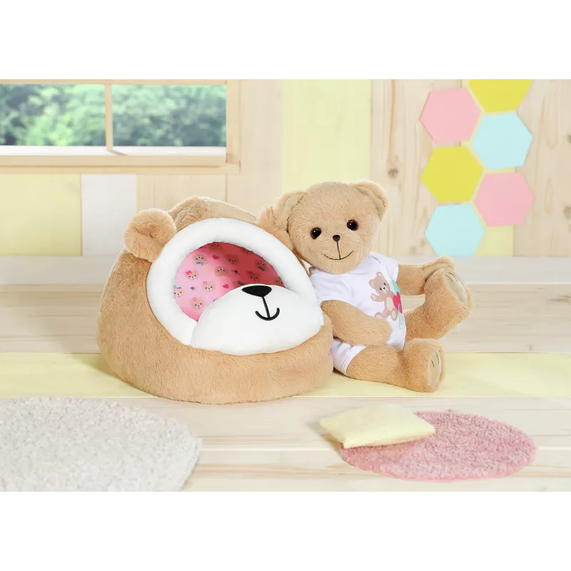Mīkstā rotaļlieta lāču ala ZAPF creation BABY born — plīša rotaļu aksesuārs lellēm