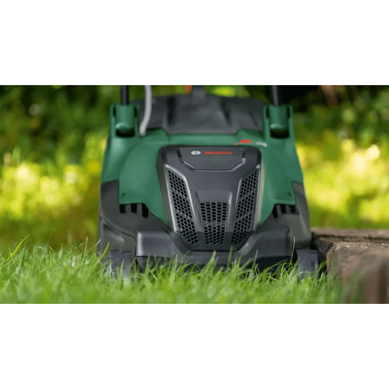 Zāles pļāvējs Bosch AdvancedRotak 40-650 — 1800 W, 40 cm pļaušanas platums, zaļš/melns