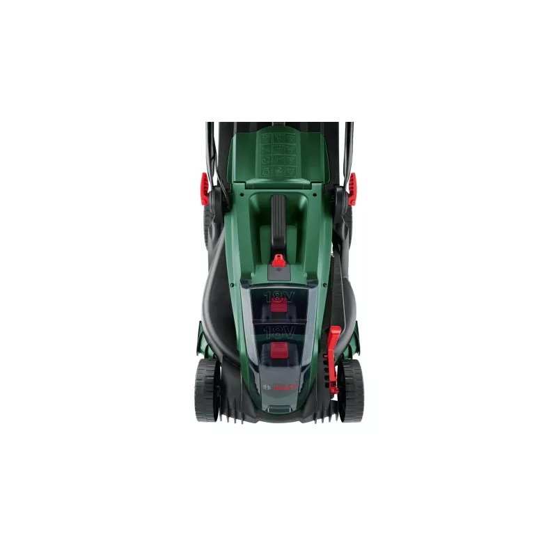 Bosch 37-550 stumjams zāliena pļāvējs ar bateriju, melns, zaļš