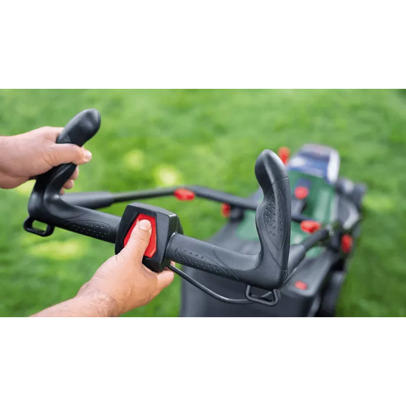 Bosch 37-550 stumjams zāliena pļāvējs ar bateriju, melns, zaļš