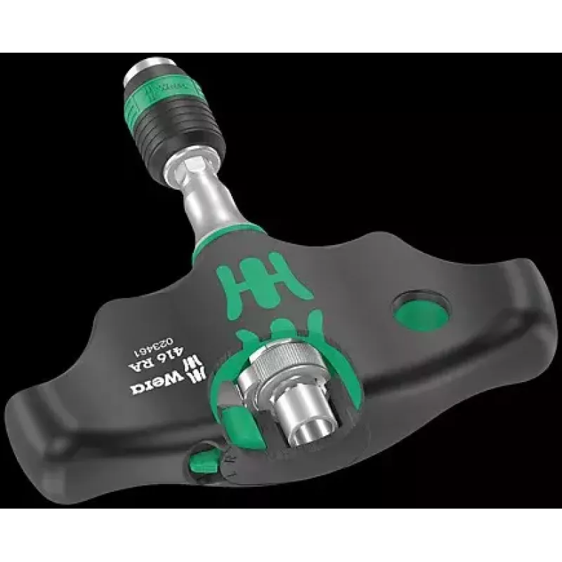 Ratchet Wrench Wera 05023461001 1/4 collu piedziņa melni zaļa