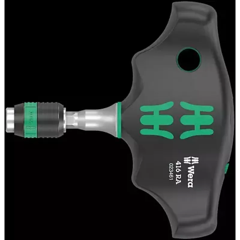 Ratchet Wrench Wera 05023461001 1/4 collu piedziņa melni zaļa
