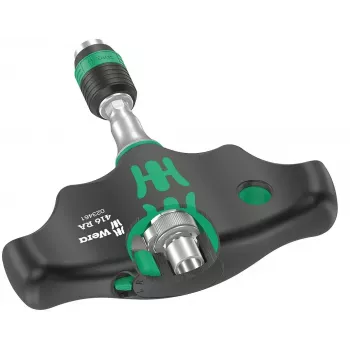 Ratchet Wrench Wera 05023461001 1/4 collu piedziņa melni zaļa