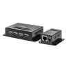 Lindy 50m 4 Port USB 2.0 Cat.6 paplašinātājs, tīkla raidītājs un uztvērējs, 50 m, 480 Mbit/s, Cat5, Cat5e, Cat6, NS1021, Fosfora bronza