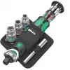 Uzgriežņu atslēga ar sprūdratu Wera 05004283001 18 gab. Melna Zaļa