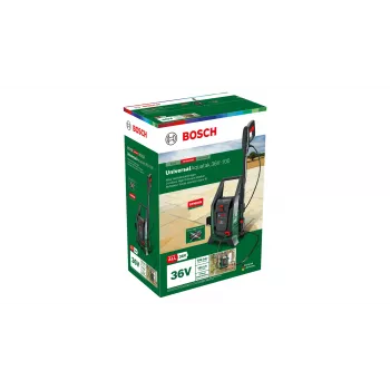 Bezvadu augstspiediena mazgātājs Bosch UniversalAquatak 36V-100 — pašsūkšanas komplekts, POWER FOR ALL akumulatoru sistēma