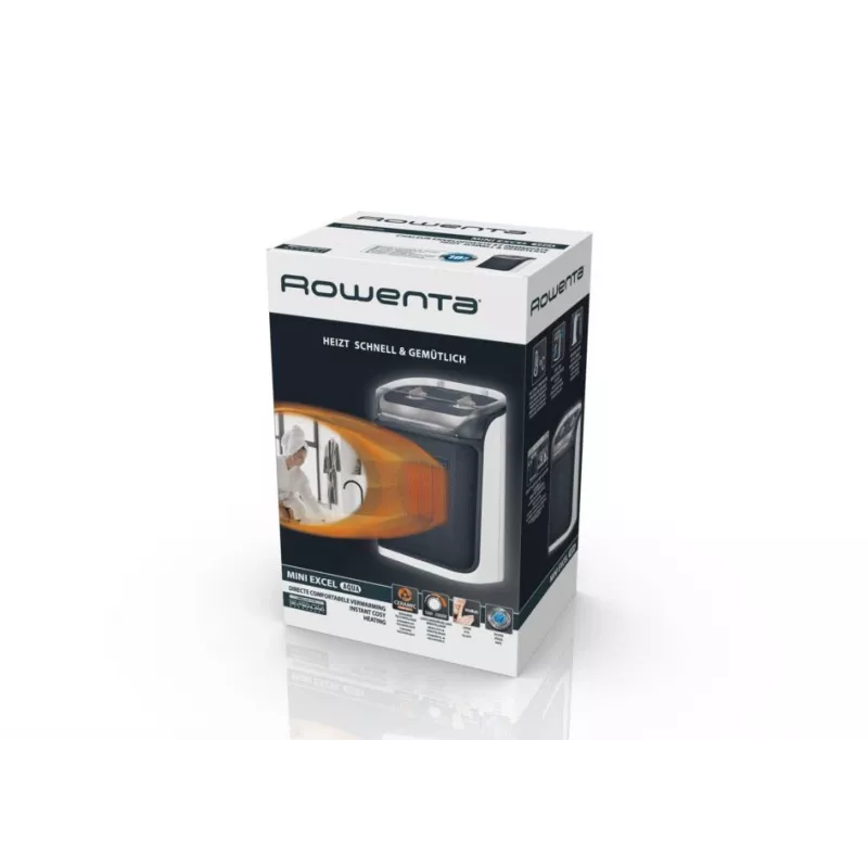 Rowenta Mini Excel Aqua SO9281 Iekštelpu Balts 2000 W Ventilatora elektrības sildītājs