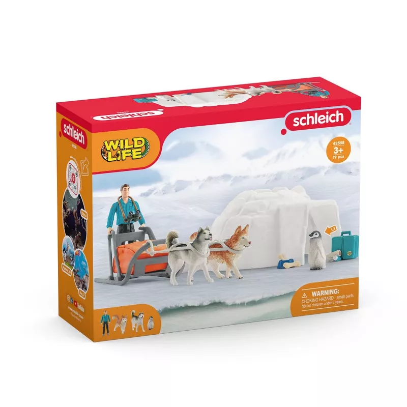 Zoo Schleich WILD LIFE Antarktikas ekspedīcija Daudzkrāsains 42558