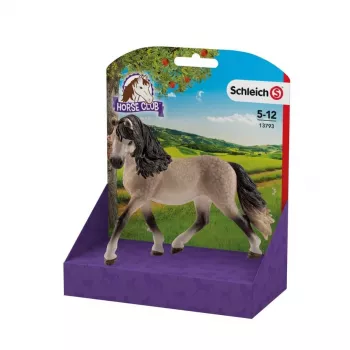 schleich HORSE CLUB Andalusijas ķēve, 5 gadu(vecums), Zirgi, Bēšs, Brūns, Plastmasa, 1 gab.