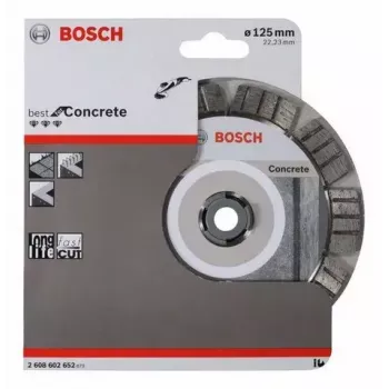 Bosch Best for Concrete dimanta griešanas disks, 125 x 22,23 mm, 2608602652