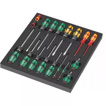 Manuālais skrūvgriežu komplekts Wera 05150101001, platums 344 mm, garums 392 mm