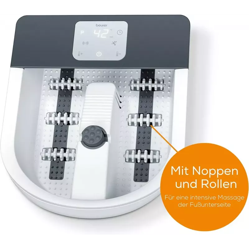 Kāju spa Beurer FB 60 — elektriskā kāju vanna, balta/pelēka