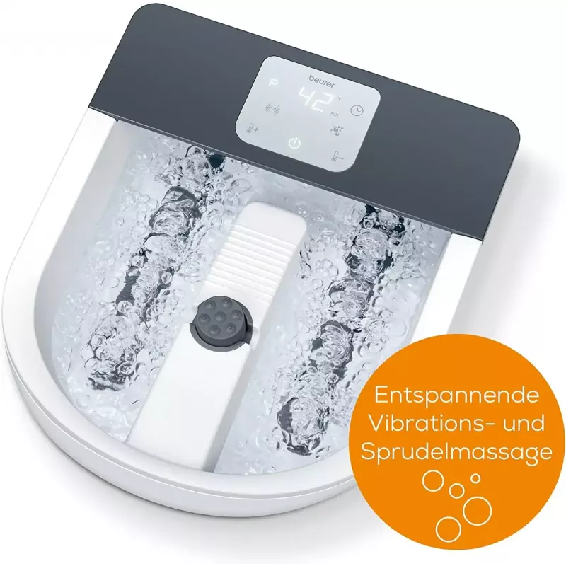 Kāju spa Beurer FB 60 — elektriskā kāju vanna, balta/pelēka