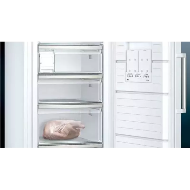 Siemens iQ500 GS58NAWDV saldētava Stateniska saldētava Brīvstāvoša 366 L Balta