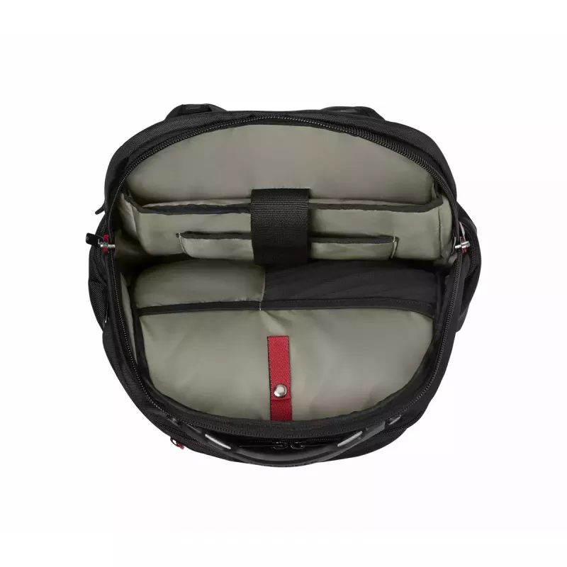 Ikdienas mugursoma Wenger SwissGear Meteor Melns Polyester PVC rPET