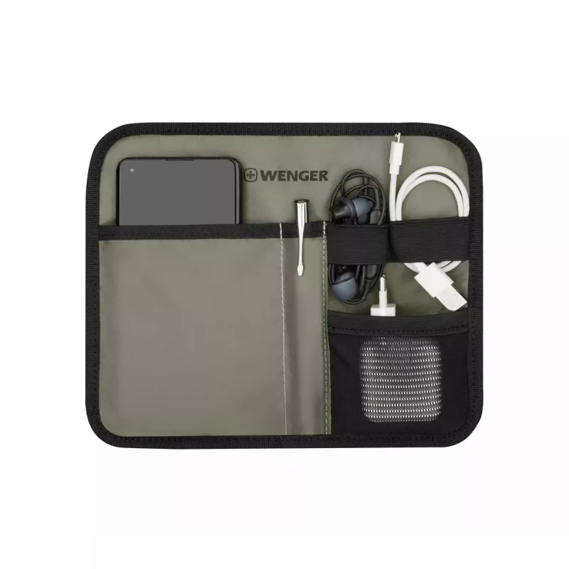 Ikdienas mugursoma Wenger SwissGear Meteor Melns Polyester PVC rPET