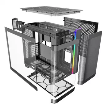 PC Case Montech KING 95 PRO Midi Tower Melns