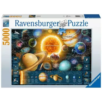 Ravensburger Planetary System 5000 gab. puzle – Ravensburger 5000 gabalu planētu sistēmas puzle