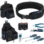 Bosch 1600A02H5C Professional instrumentu josta un rokas instrumentu komplekts