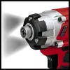 Pistol Grip Drill Einhell TE-CI 18/1 Li-solo, Keyless Chuck, Melns/pelēka/Red