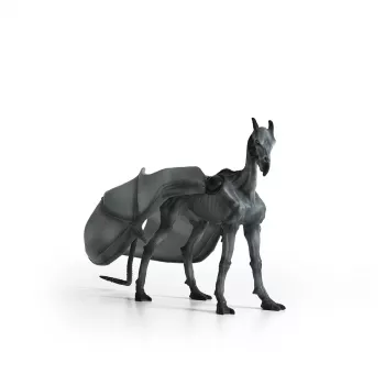 schleich Thestral, 6 gadi, Maģiskās radības, Melns
