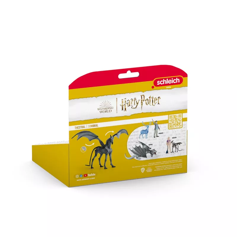 schleich Thestral, 6 gadi, Maģiskās radības, Melns