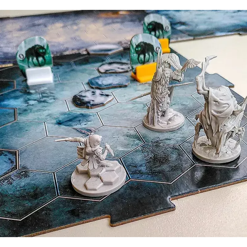 Galda spēle Pegasus Spiele Frosthaven — Stratēģija, 30 min spēles laiks, vecumam 14+