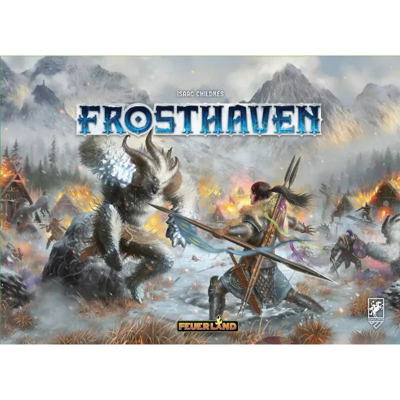Galda spēle Pegasus Spiele Frosthaven — Stratēģija, 30 min spēles laiks, vecumam 14+