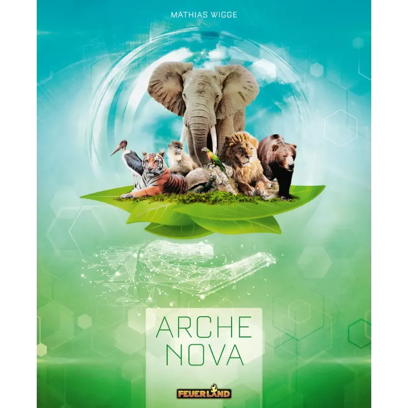 Galda spēle Pegasus Spiele Arche Nova — Netradicionālas domāšanas ģimenes spēle, vecums 14+