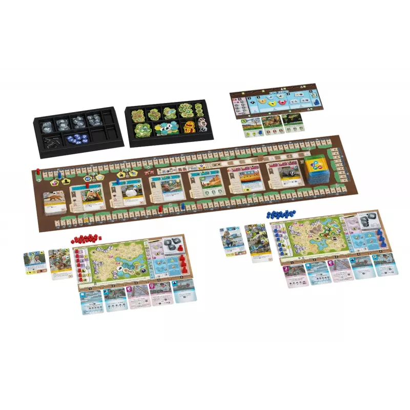 Galda spēle Pegasus Spiele Arche Nova — Netradicionālas domāšanas ģimenes spēle, vecums 14+