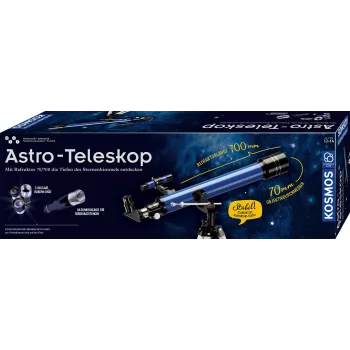 Kosmos Astro-Teleskops, Teleskops, Astronomija, 12 gadi, Melns