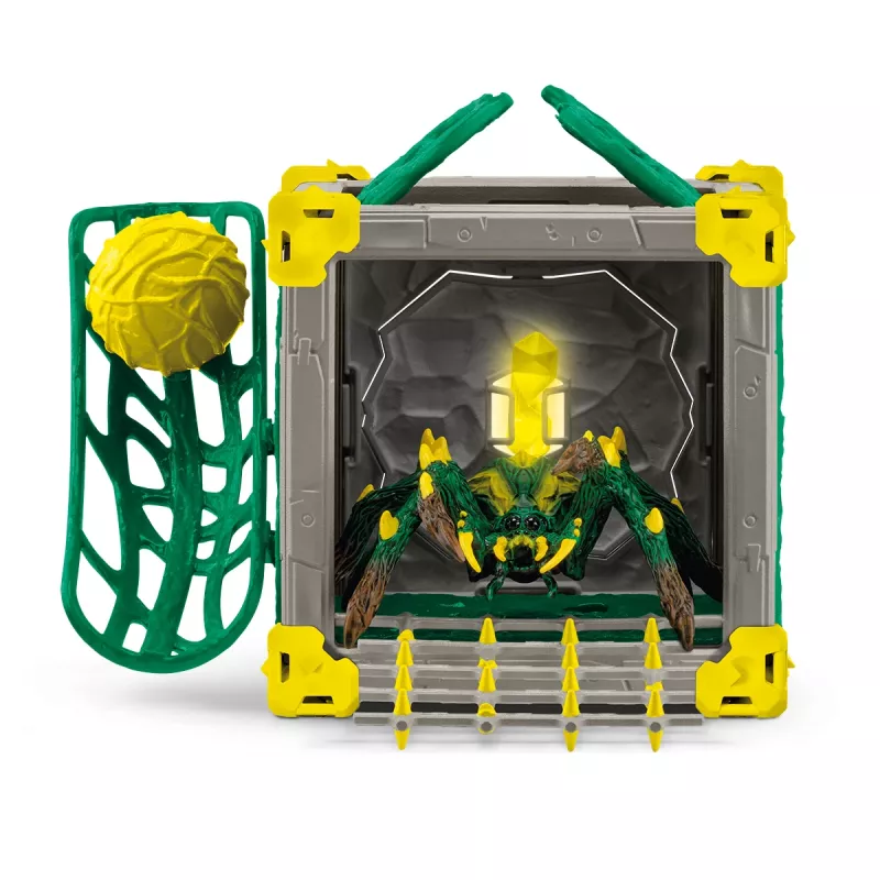schleich BattleCave Džungļu tarantula, Dzīvnieks, Briesmoņi un pūķi, BattleCave, 7 gadu vecumam, Daudzkrāsains, Plastmasa