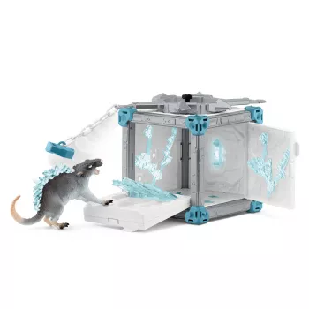 schleich BattleCave Ledus Žurka, Briesmoņi un pūķi, BattleCave, 7 gadu vecumam, Daudzkrāsains, Plastmasa