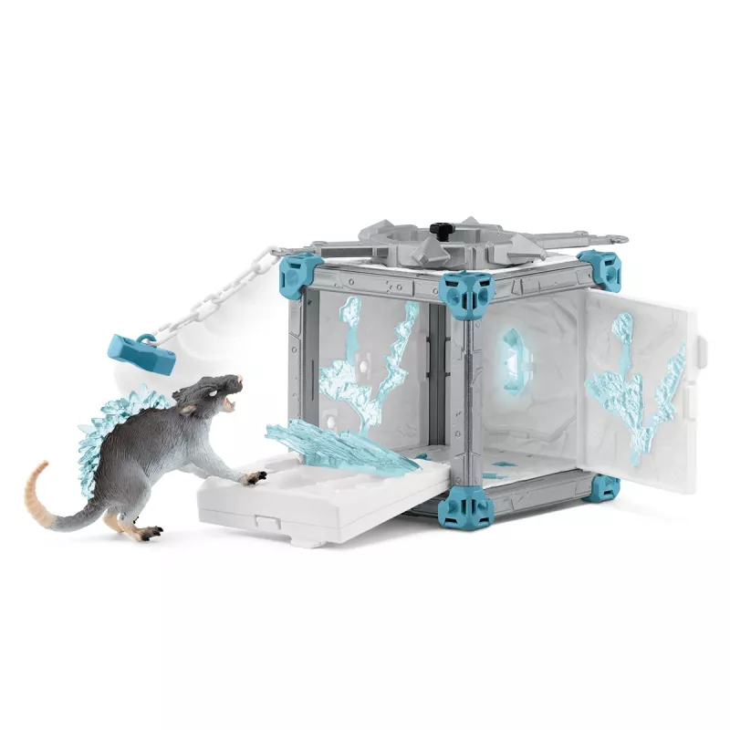 schleich BattleCave Ledus Žurka, Briesmoņi un pūķi, BattleCave, 7 gadu vecumam, Daudzkrāsains, Plastmasa